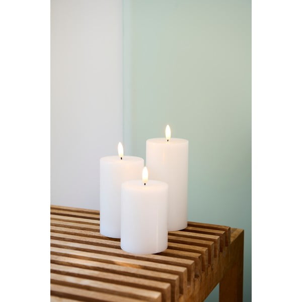 LED svece (3 gab.) (augstums 15 cm) Sille Rechargeable – Sirius-image-4