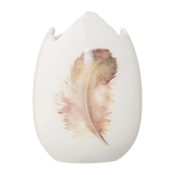 Olu formas keramikas vāze Bloomingville Feather