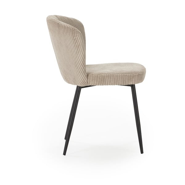 Bēši velveta pusdienu krēsli (4 gab.) Megan – Marckeric-image-3