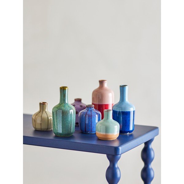 Akmensmasas ar rokām apgleznotas vāzes (7 gab.) (augstums 14 cm) Maien – Bloomingville-image-1