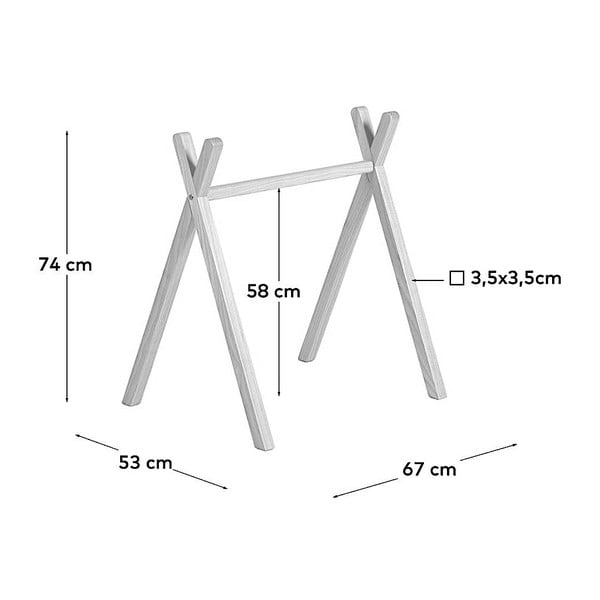 Trapece mazuļa attīstībai Maralis – Kave Home-image-3