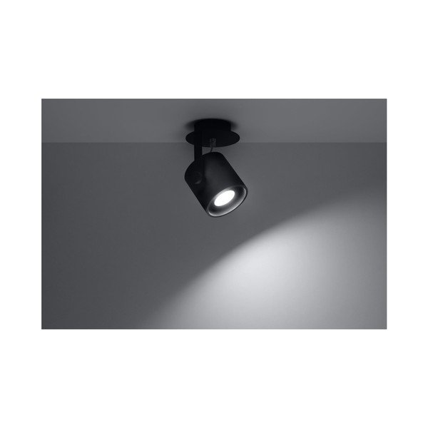 Melna griestu lampa Sollux Lea 1-image-2