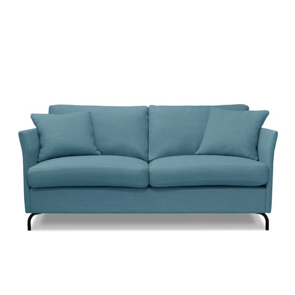 Turkīza krāsas divvietīgs dīvāns Windsor & Co. Dīvāni Saturne