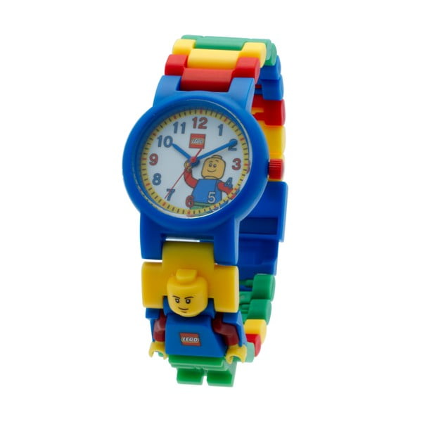 Bērnu pulkstenis ar LEGO® Classic figūriņu