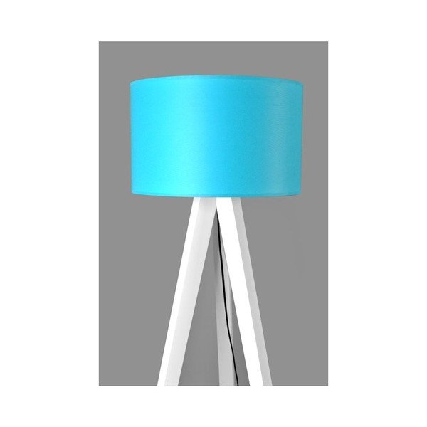 Statīva stāvlampa zila/balta-image-1
