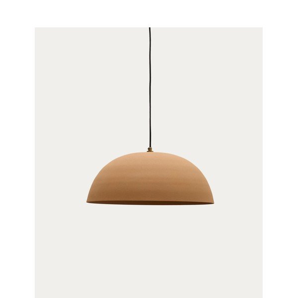Oranža metāla piekaramā lampa ø 46 cm Nibla – Kave Home-image-3