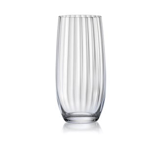 6 glāžu komplekts Crystalex Waterfall, 350 ml