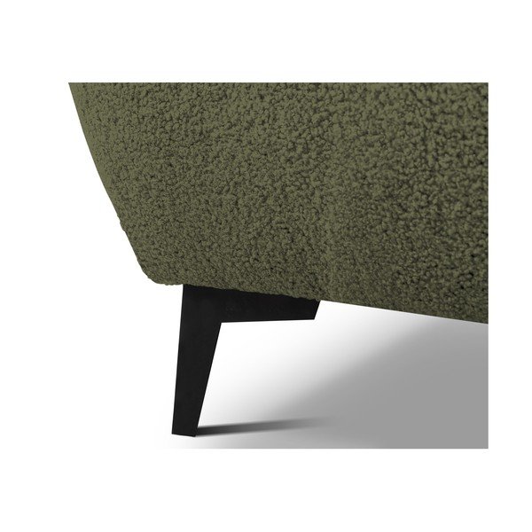 Zaļa polsterēta divvietīga gulta ar veļas kasti un redelēm 160x200 cm Makapu – Makamii-image-4