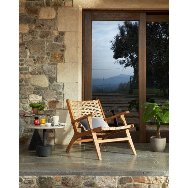 Pelēks sānu galdiņš Kave Home Melano-image-2