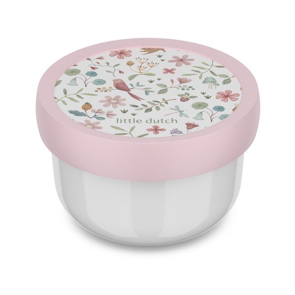 Balta/rozā plastmasas bērnu pusdienu kārba Fairy Wonders – Mepal
