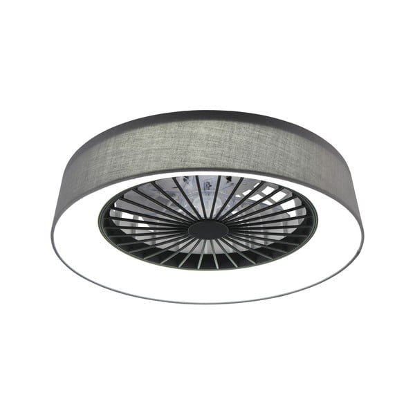 Pelēka LED griestu lampa Farsund – Trio-image-3