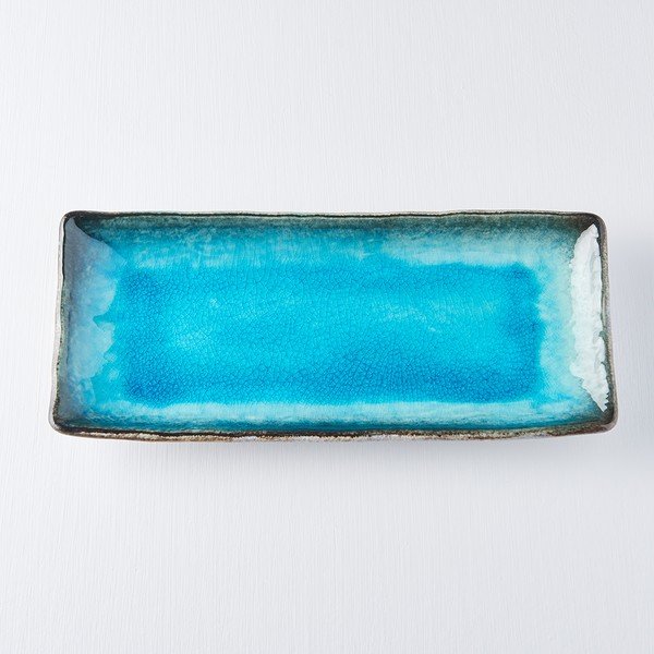 Zils keramikas šķīvis MIJ Sky, 29 x 12 cm-image-3