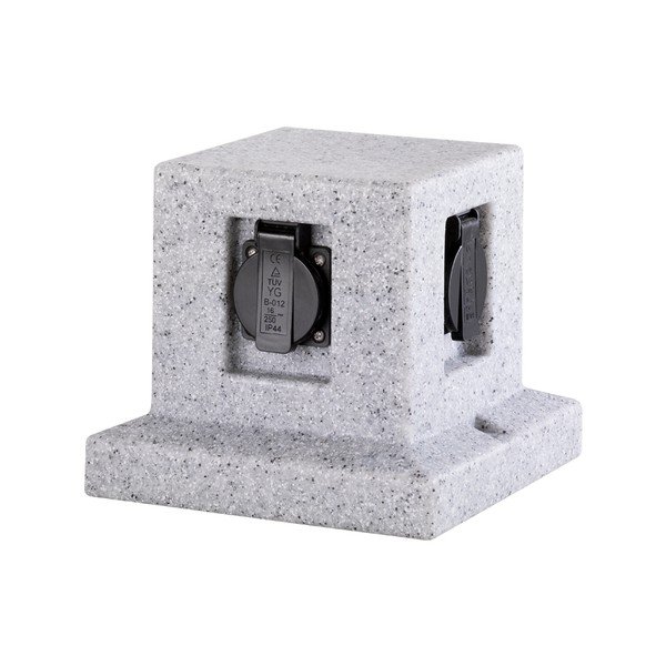 Āra gaismeklis (augstums 17 cm) Garden socket – Trio