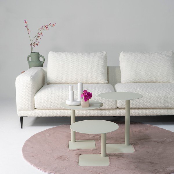 Metāla apaļš sānu galdiņš ø 40 cm Sunny – Spinder Design-image-1