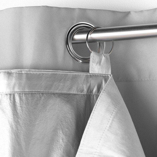 Gaiši pelēks aizkars 130x230 cm – douceur d'intérieur-image-3