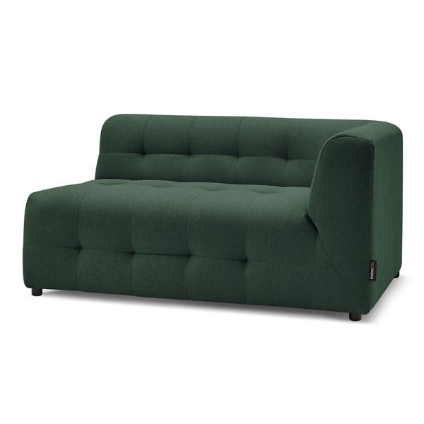 Tumši zaļš dīvāna modulis (labais stūris) Kleber – Bobochic Paris-image-3