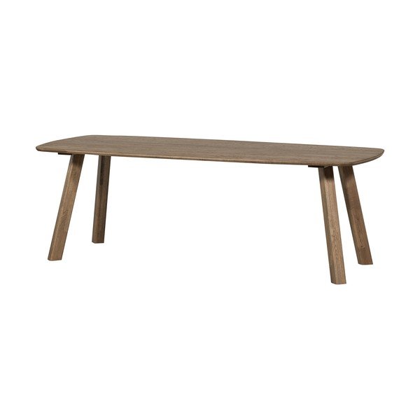 Ozola masīvkoka ēdamgalds 100x220 cm Tablo – WOOOD-image-1