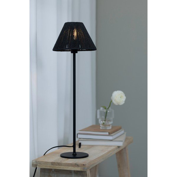 Melna stāvlampa Corda – Markslöjd-image-1