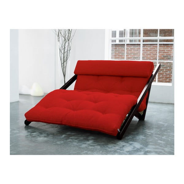 Karup Figo atpūtas krēsls, venge/sarkans, 120 cm