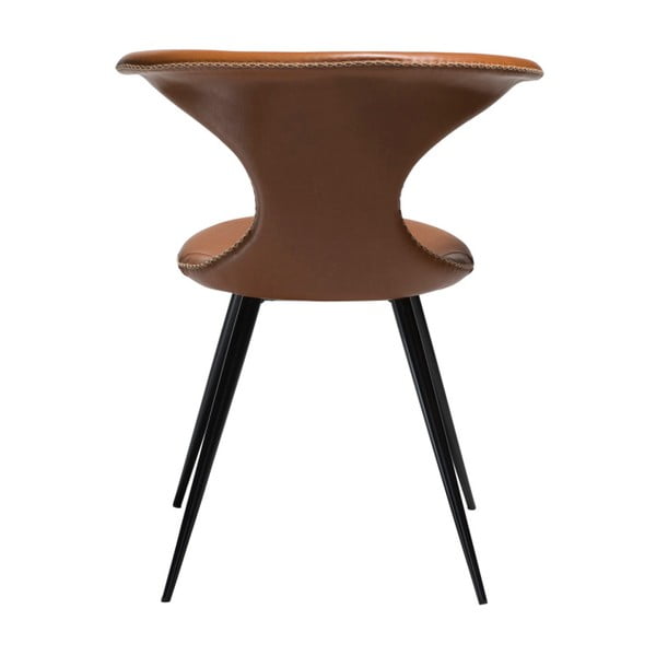 Brūns mākslīgās ādas krēsls DAN-FORM Denmark Flair-image-2