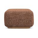 Oranžs/brūns modulārais kāju soliņš Ailani – Makamii