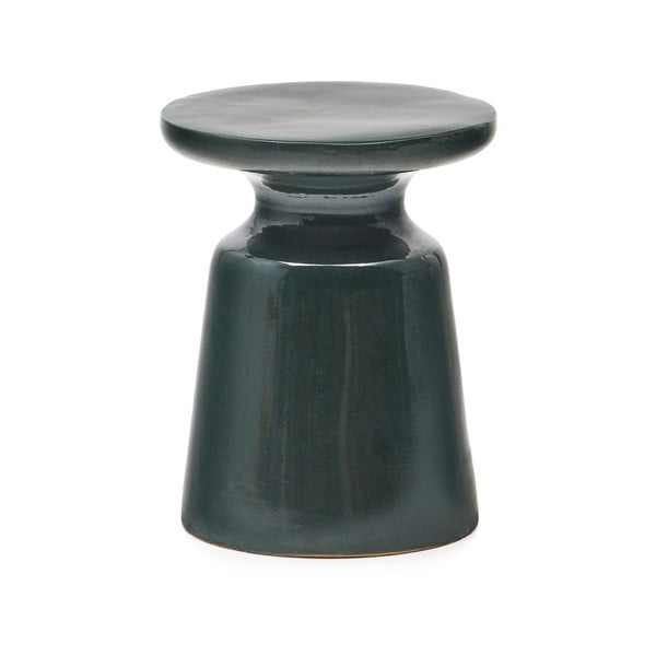Keramikas apaļš dārza sānu galdiņš ø 41 cm Mesquida – Kave Home