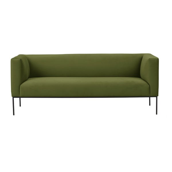 Zaļš trīsvietīgs dīvāns Windsor & Co Sofas Neptune