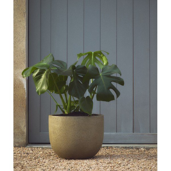 Puķu poda apvalki (2 gab.) no cementa ø 44 cm Selvi – Kave Home-image-2