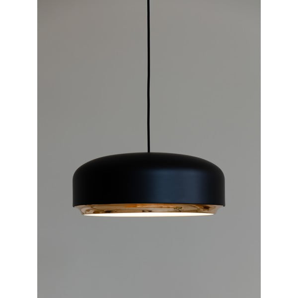 Melna LED piekaramā lampa no metāla ø 40 cm Hazel medium – UMAGE-image-4