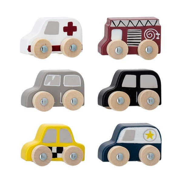 Koka bērnu rotaļu mašīna Avin – Bloomingville Mini-image-4