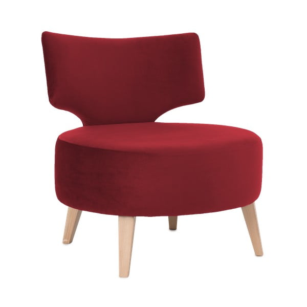Tumši sarkans Custom Form Flippin krēsls