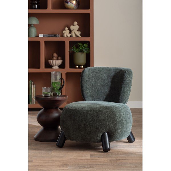 Zaļa galda lampa ar metāla abažūru (augstums 30 cm) Boaz – Leitmotiv-image-1