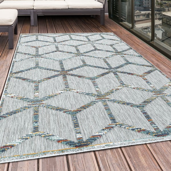Gaiši pelēks āra celiņa paklājs 80x250 cm Bahama – Ayyildiz Carpets-image-1