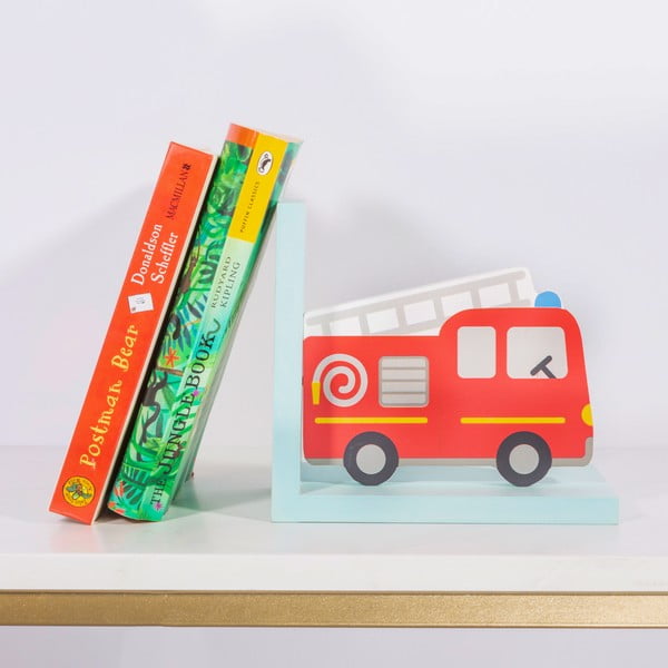 Grāmatu turētāji (2 gab.) Fire Engine – Sass & Belle-image-1