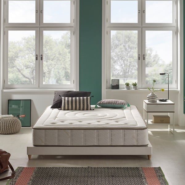 Divpusējs gēla putu matracis Moonia Cashmere Premier Gel, 180 x 200 cm-image-4