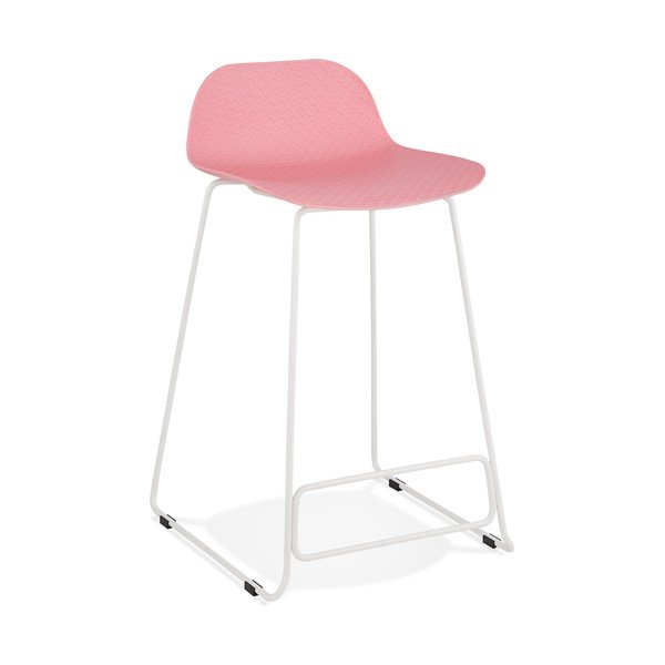 Rozā bāra krēsls Kokoon Slade Mini, sēdekļa augstums 66 cm