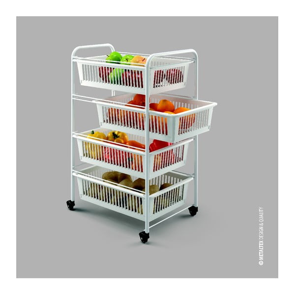 Mobilais plaukts ar 4 groziem Metaltex India, garums 35 cm-image-1