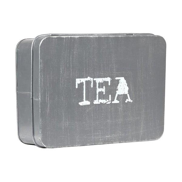 Pelēka metāla tējas kaste LABEL51-image-2