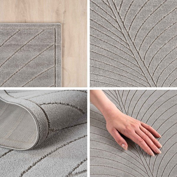 Sudraba krāsas iekštelpu un āra paklājs 80x150 cm Nova 1204 – Ayyildiz Carpets-image-2