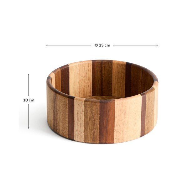 Dabīga toņa koka servēšanas bļodiņa Nover – Kave Home-image-4