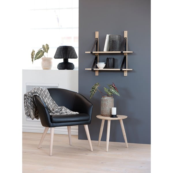 Ozolkoka sānu galdiņš Canett Uno, ø 40 cm-image-1