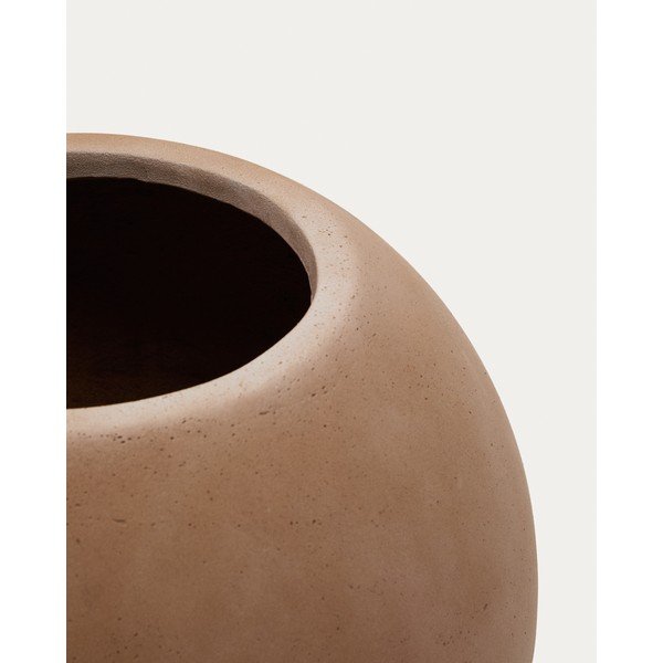 Betona puķu poda apvalks ø 66 cm Solna – Kave Home-image-3