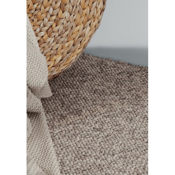 Pelēks/krēmkrāsas mazgājams celiņa paklājs 80x240 cm Rocco Dark Cream – Elle Decoration-image-4