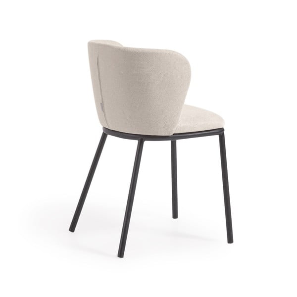 Bēšs ēdamistabas krēsls Ciselia – Kave Home-image-4