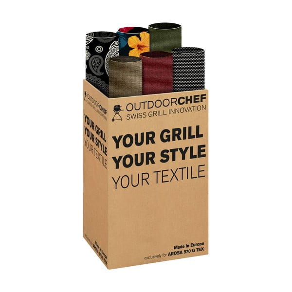 Pelēks aizsargājošs grila pārsegs 238x0,2x58 cm Arosa – Outdoorchef-image-2