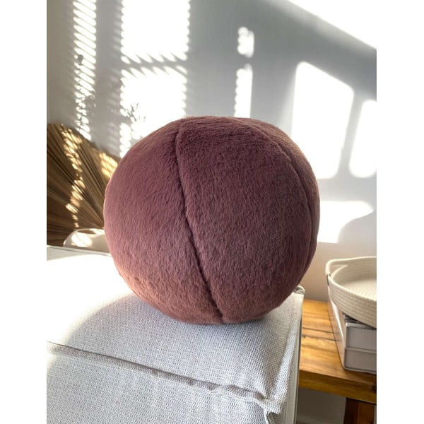 Mikroplīša dekoratīvais spilvens ø 25 cm Top – Mioli Decor-image-4