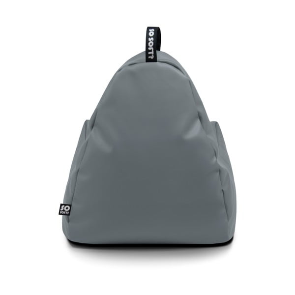 Bēšs sēžammaiss no ādas imitācijas Chill XL – So Soft?-image-4