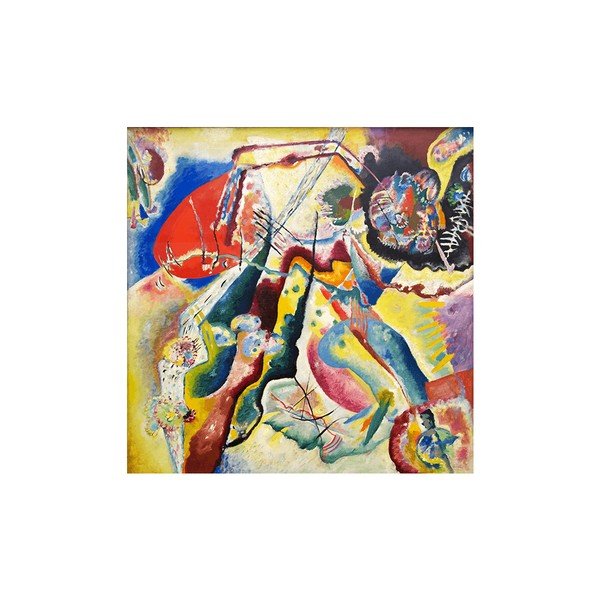 Vasilija Kandinska gleznas reprodukcija, 70 x 70 cm