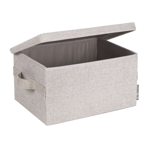 Tekstila uzglabāšanas kaste ar vāku – Bigso Box of Sweden