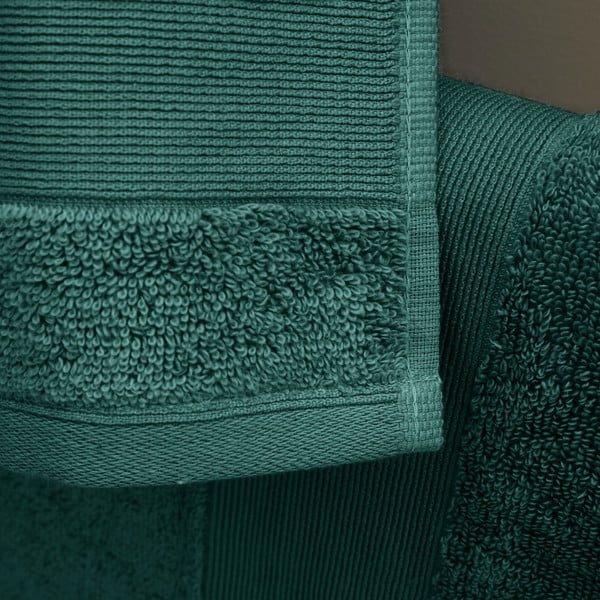 Tumši zaļi frotē kokvilnas dvieļi komplektā (6 gab.) Anti-Bacterial – Catherine Lansfield-image-3